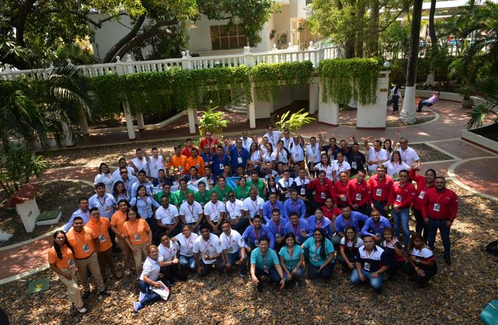 Reunión Anual de Asesores de negocios de las Instituciones afiliadas y en proceso de afiliación a la Red Acción - Hotel Caribe, Cartagena - 90 participantes